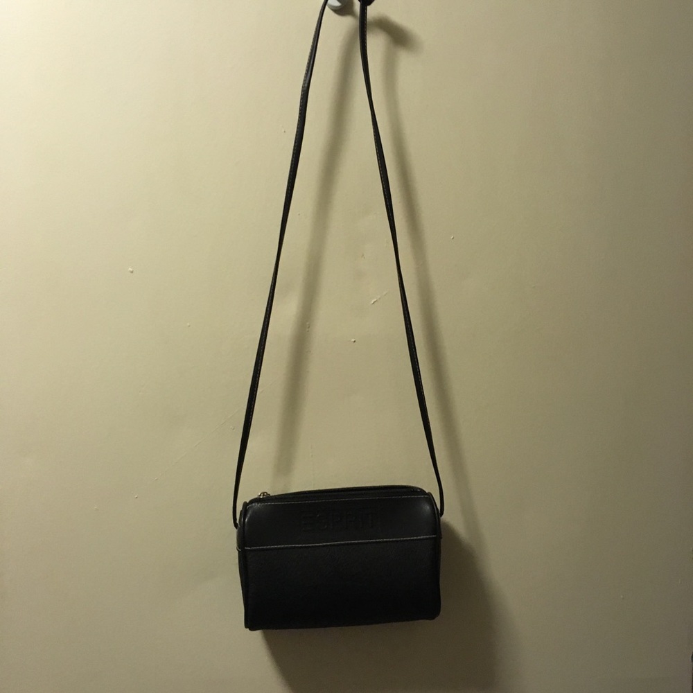 ESPRIT Black Crossbody Bag Purse - Picture 2 of 5